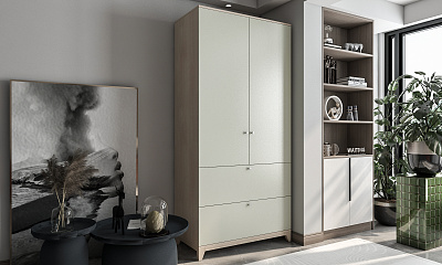 Шкаф распашной "Хелен-27" МДФ