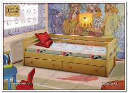Деревянная кровать "Саша 2"
