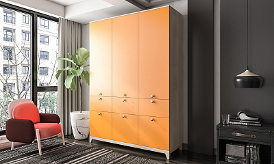 Шкаф распашной "Хелен-41" МДФ