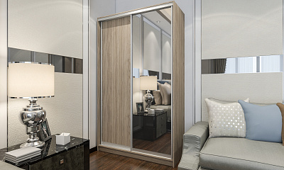 Шкаф купе 2-х дверный "Манхэттен-2"