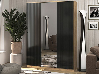 Шкаф 3-х дверный "Блэйн Т-1 + зеркало"