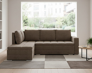 Угловой диван "Бромен" рогожка дрим люкс 4