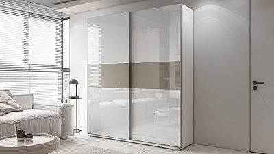 Шкаф купе 2-х дверный "Аристо нова люкс МДФ-1"