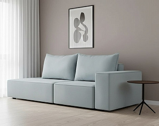 Прямой диван "Кензо" велюр зара маус"