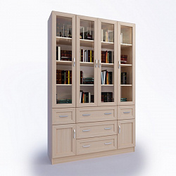 Библиотечный шкаф 4/15 (модульная группа)