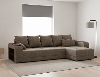 Угловой диван "Дубай" рогожка дрим люкс 4