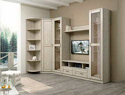 Модульная стенка для гостиной "Кантри-8"