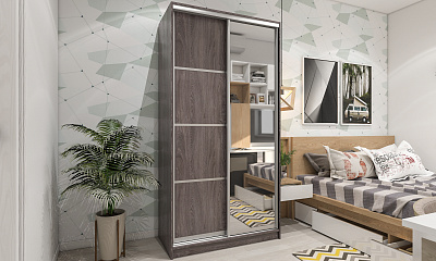 Шкаф купе 2-х дверный "Манхэттен-10"