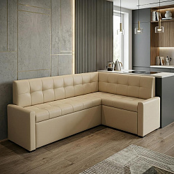 Кухонный угловой диван "Берн" узкие подлокотники