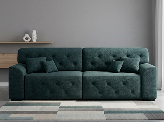 Диван еврокнижка "Вегас" трансформер, рогожка дрим люкс 20