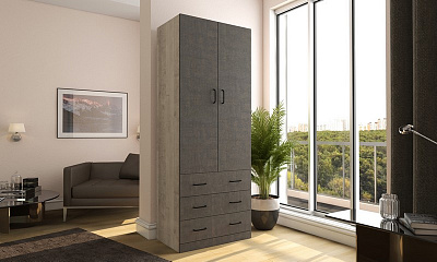 Шкаф распашной "Гамма Комфорт-4"