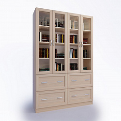 Библиотечный шкаф 4/10 (модульная группа)