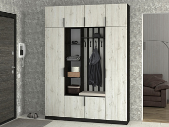 Модульная прихожая "Трим-6" ЛДСП