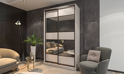 Шкаф купе 2-х дверный "Манхэттен-15"