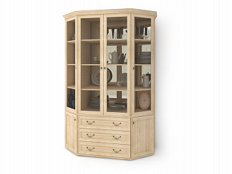 Шкаф распашной 4-х дверный "Витраж-15"