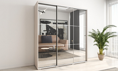 Шкаф купе 3-х дверный "Модус-16"