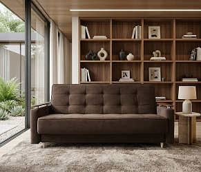 Диван книжка "София" коричневый