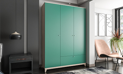 Шкаф распашной "Хелен-43" МДФ