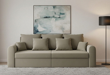 Диван еврокнижка "Мэдисон" трансформер, велюр зара лайт 4