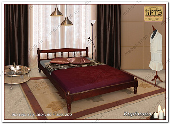 Деревянная кровать "Кардинал"