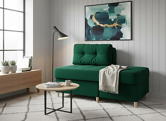 Диван "Уно-2" велюр зара малахит 33