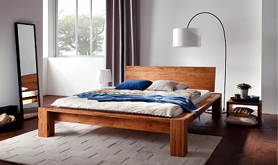 Кровать "Васко" из натурального дерева