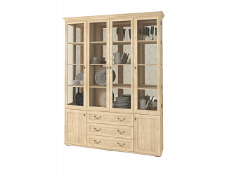 Шкаф распашной 4-х дверный "Витраж-10"