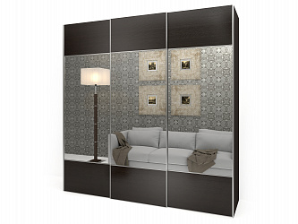 Шкаф купе 3-х дверный "Рондо 3-8" с зеркалами