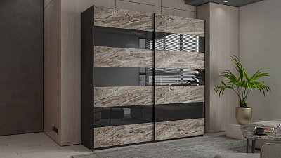 Шкаф купе 2-х дверный "One Pulse-19"