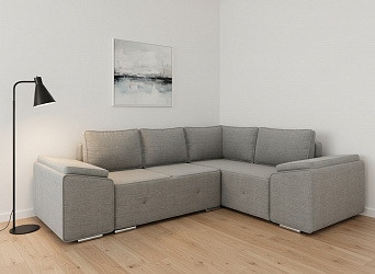 Угловой диван "Хавьер-1" рогожка дрим люкс-2