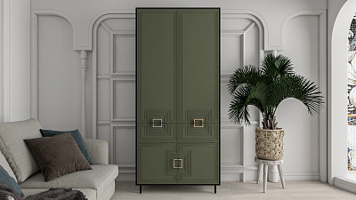 Шкаф 2-х дверный "Ришелье-16"