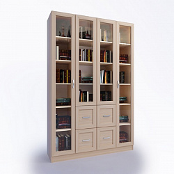 Библиотечный шкаф 4/14 (модульная группа)