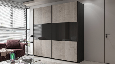 Шкаф купе 2-х дверный "One Pulse-3"