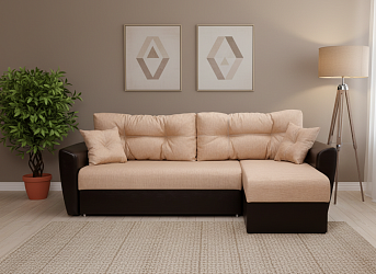 Угловой диван "Амстердам бежевый"