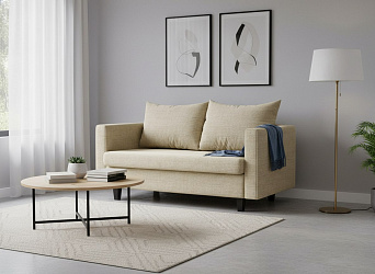 Диван "Балко" нераскладной, рогожка дрим люкс 1