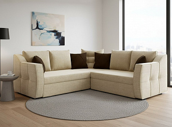 Угловой диван "Френсис" рогожка дрим люкс 1/7