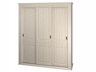 Шкаф купе 3-х дверный "Греция", глухие фасады
