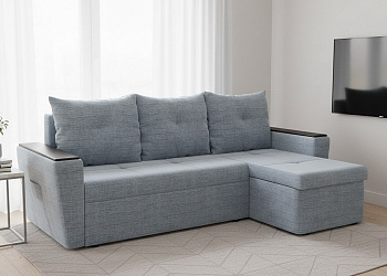 Угловой диван "Дубай Майами" рогожка дрим люкс 8