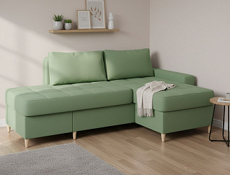 Диван трансформер "Оливер-2" велюр зара минт 14