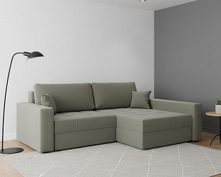 Угловой диван "Брест 2 секции" велюр зара лайт 04