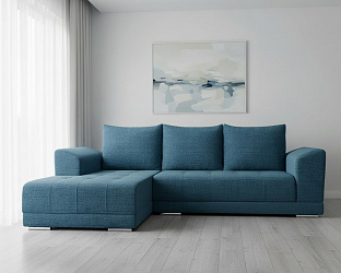 Угловой диван "Рентон" рогожка дрим люкс-19