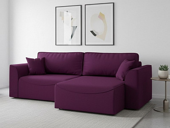 Угловой диван "Рафаэль" велюр зара виолет 10