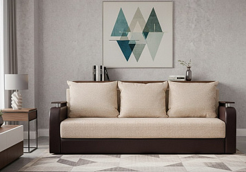 Диван еврокнижка "Лорд бежевый"