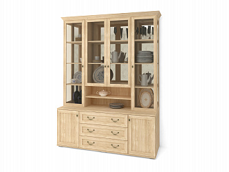 Шкаф распашной 4-х дверный "Витраж-11"