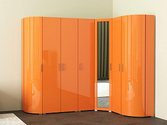 Модульный угловой распашной шкаф "Радиолла-20"