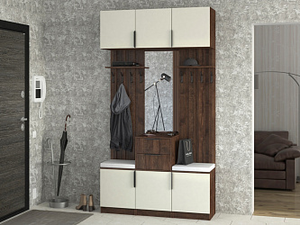 Модульная прихожая "Трим-8" МДФ